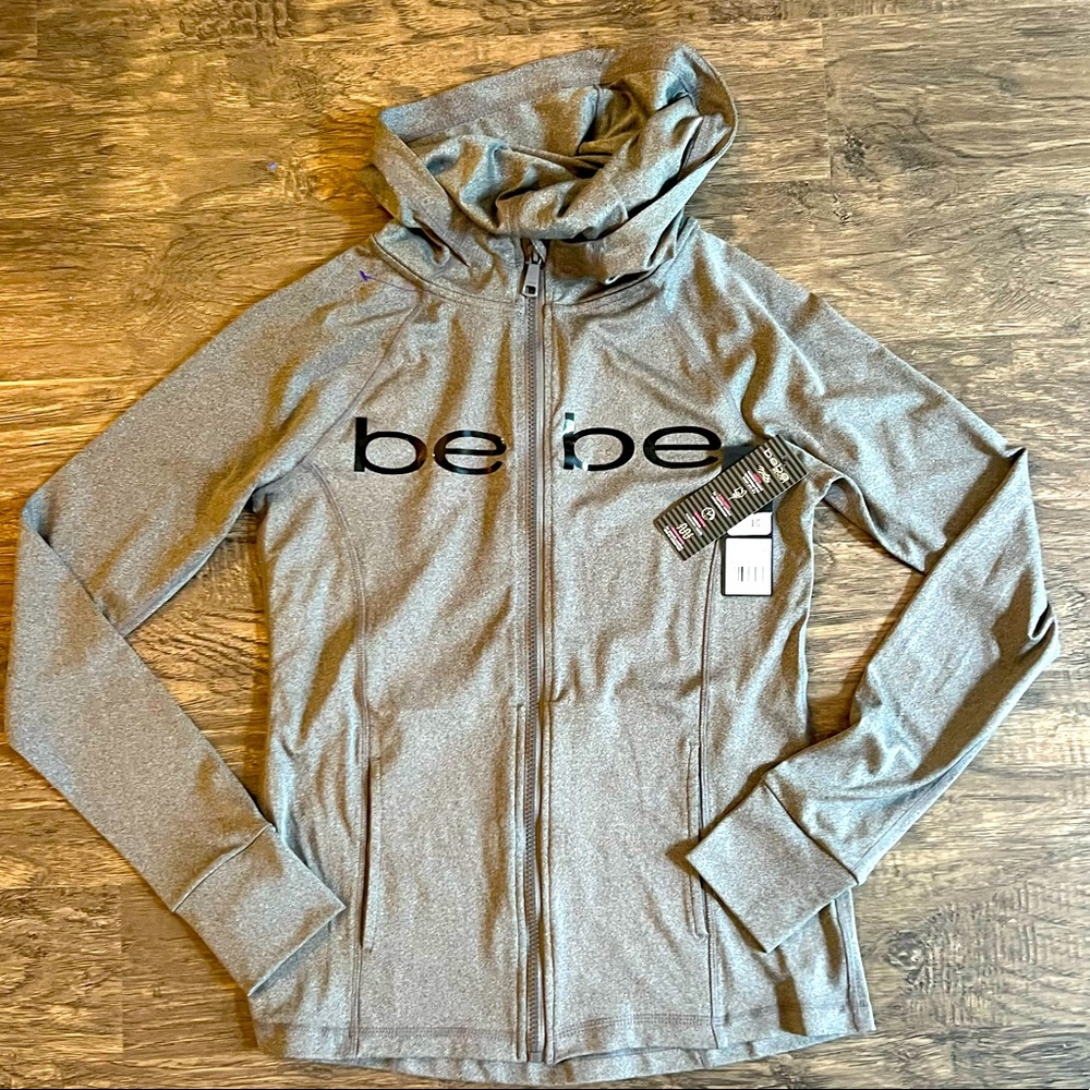 Bebe zip up hoodie jacket